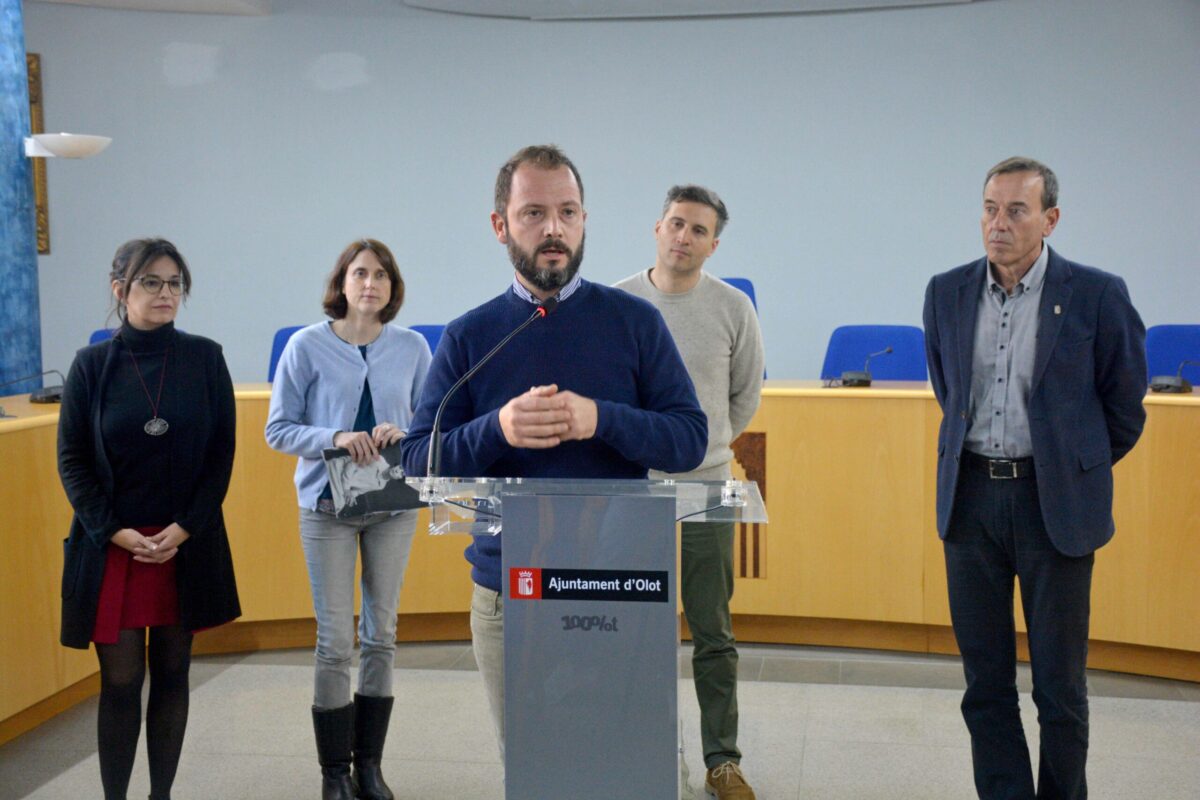 Dario Pedrazzi va rebre la Beca Oriol de Bolòs de Ciències Naturals 2023.